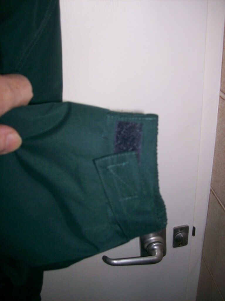 Bottle Green Short Jacket with minor Navy Blue trim (Unused) Size 38/40 RefC151/2 C151/2