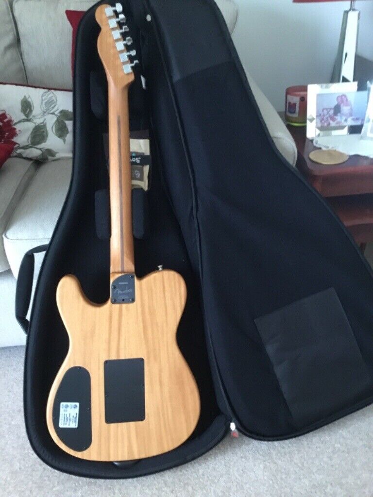 “AMERICAN”, fender telecaster acoustasonic (new).