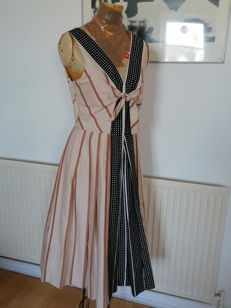 image for Designer JASPER CONRAN Retro Dress. Size : UK 12. 