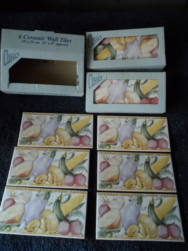 Bargain 74 off Classics Vegetable Samantha Design Ceramic Kitchen wall tiles