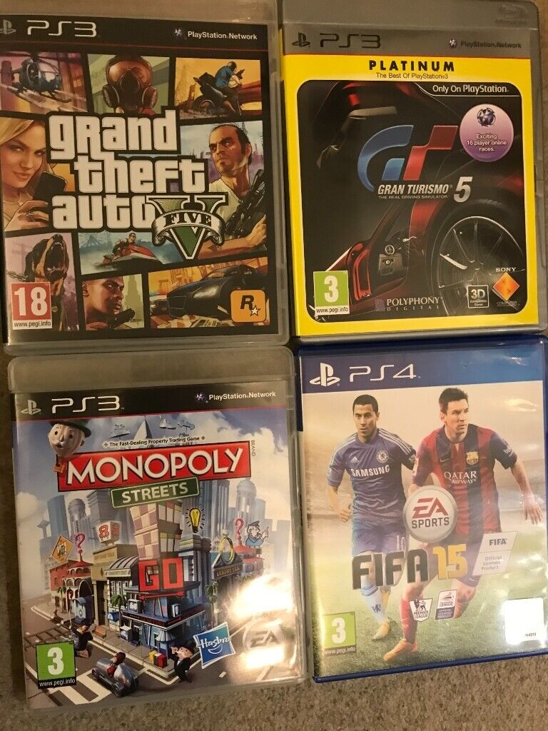 image for Monopoly Streets, PS3 game, Fifa15 PS4 game in excellent condition.