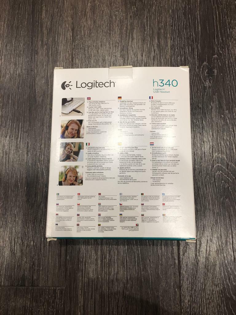 Logitech H340 Lightweight USB Headset (New)