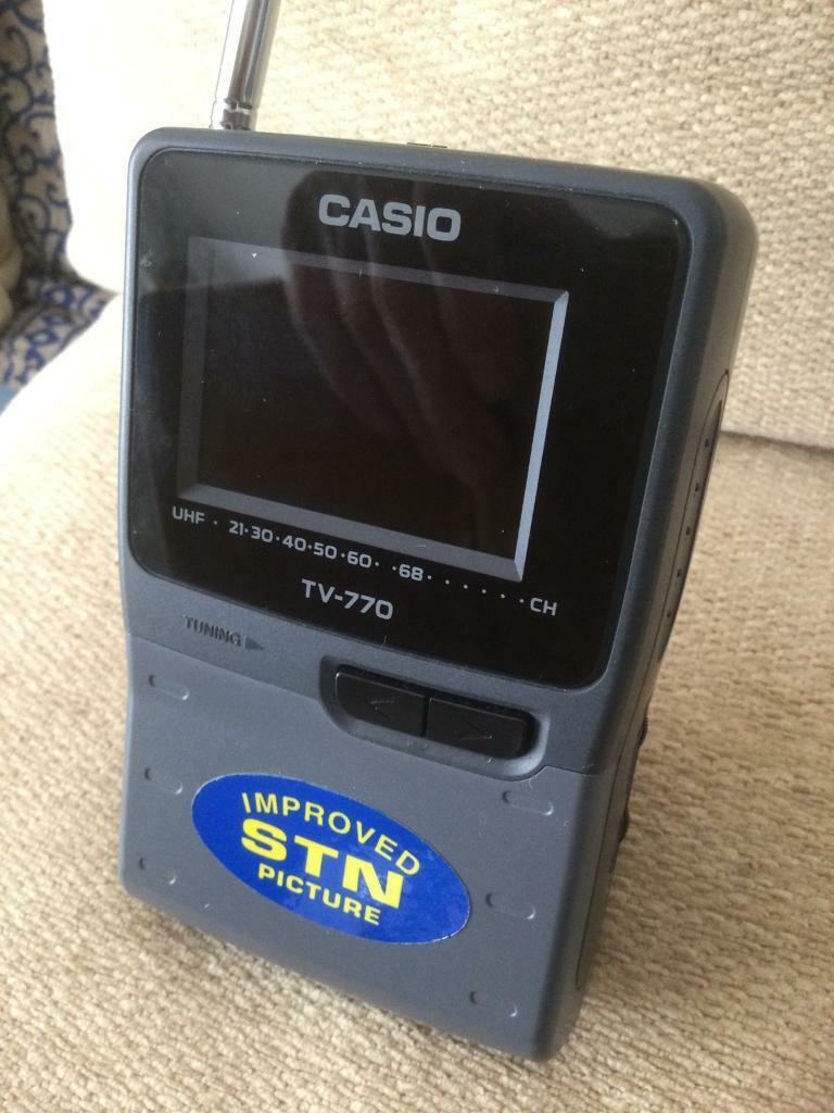 Casio Colour TV-770 (analogue)