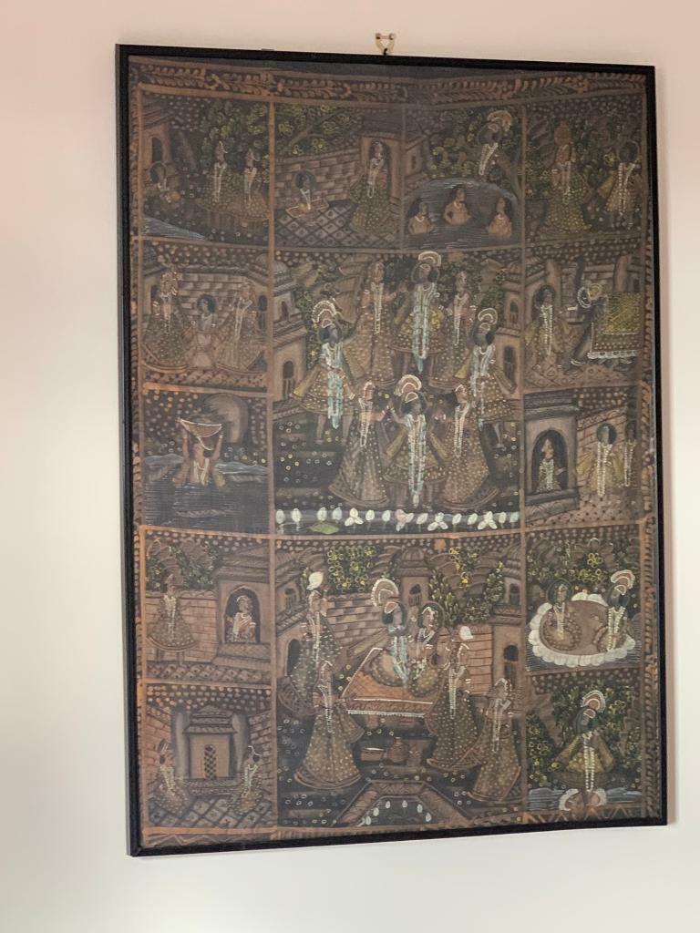 image for CLOTH HAND PAINTED  HINDU STORY