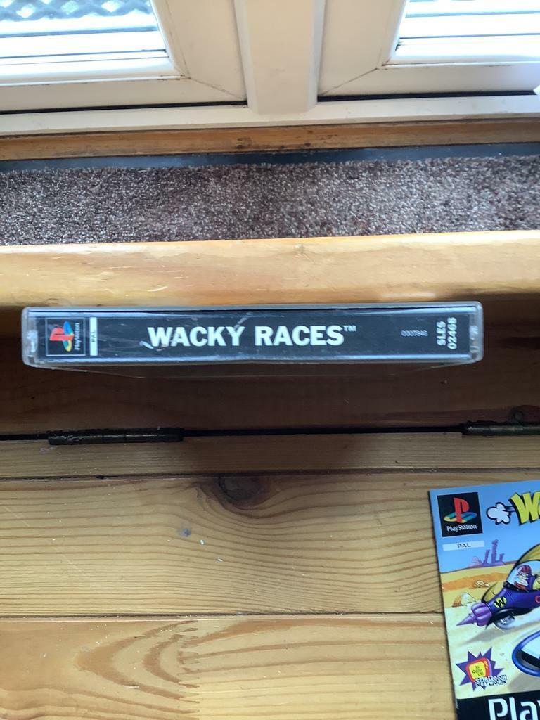 PlayStation one game wacky races 