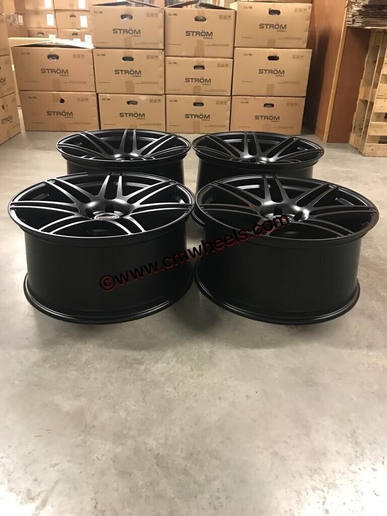 22″ Inch STROM STR3 BMW X5 X6 X7 Wheels 5x120 74.1 E70 E71 F15 F16 E53  