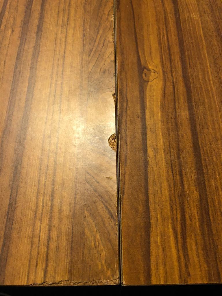 Drop leaf Formica vintage table 