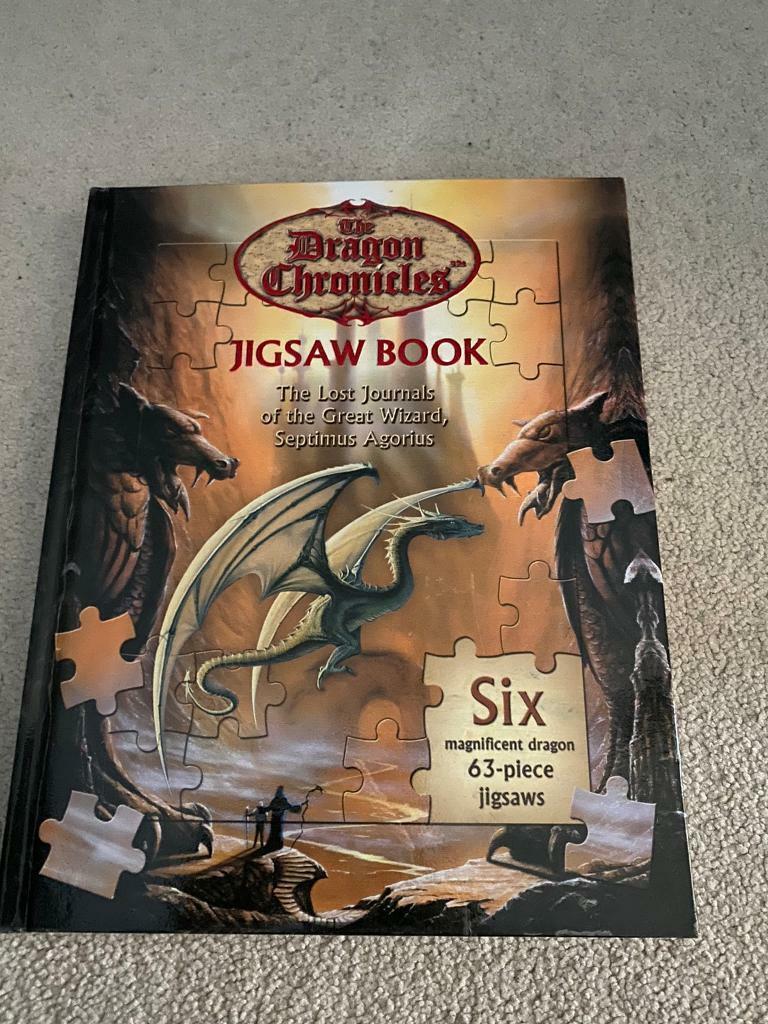image for Dragon Chronicles jigsaw puzzle book