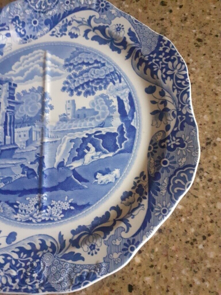 Copeland Spode Italian design quartered plate