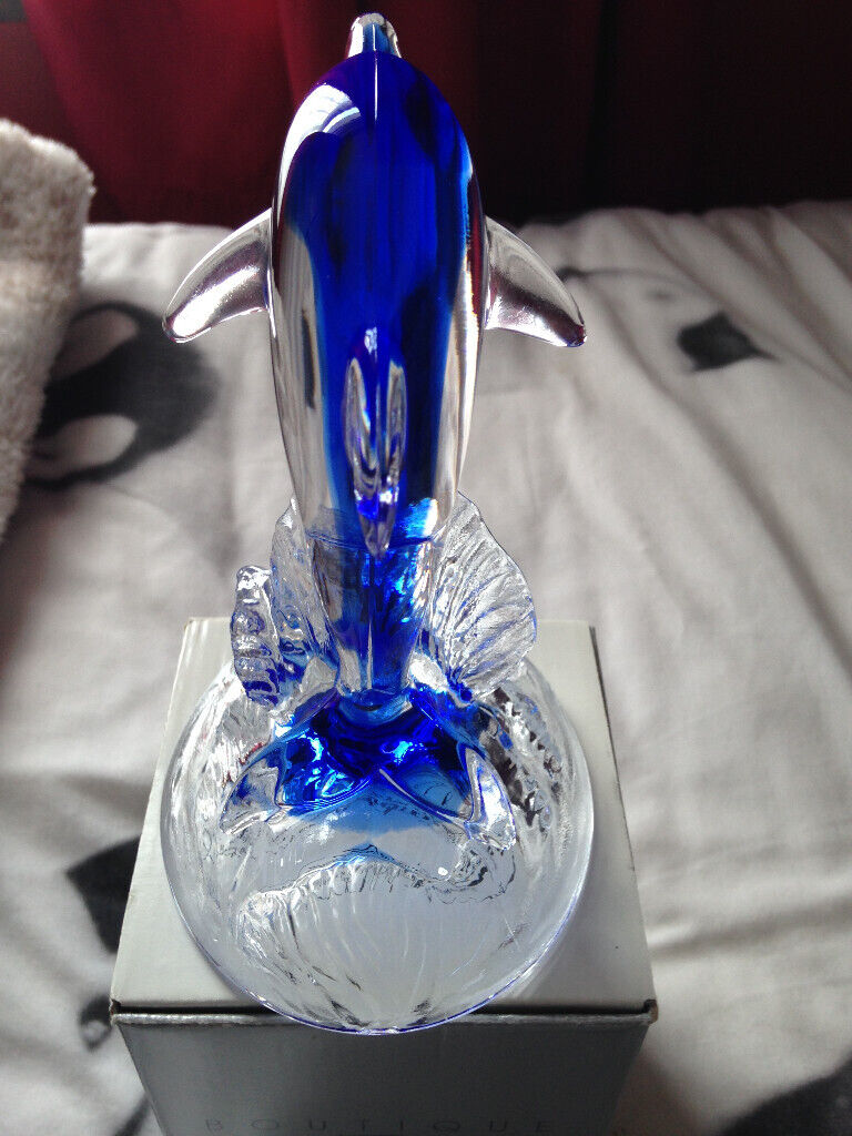Crystal Dauphin Royal Ornament.