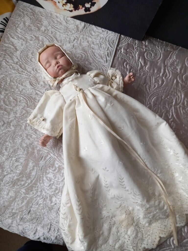 image for Porcelain Christening Doll