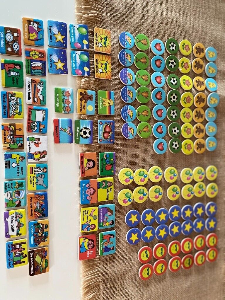 image for Magnetic Responsibility/Chore Chart, Encourage Good Behaviour, 3+