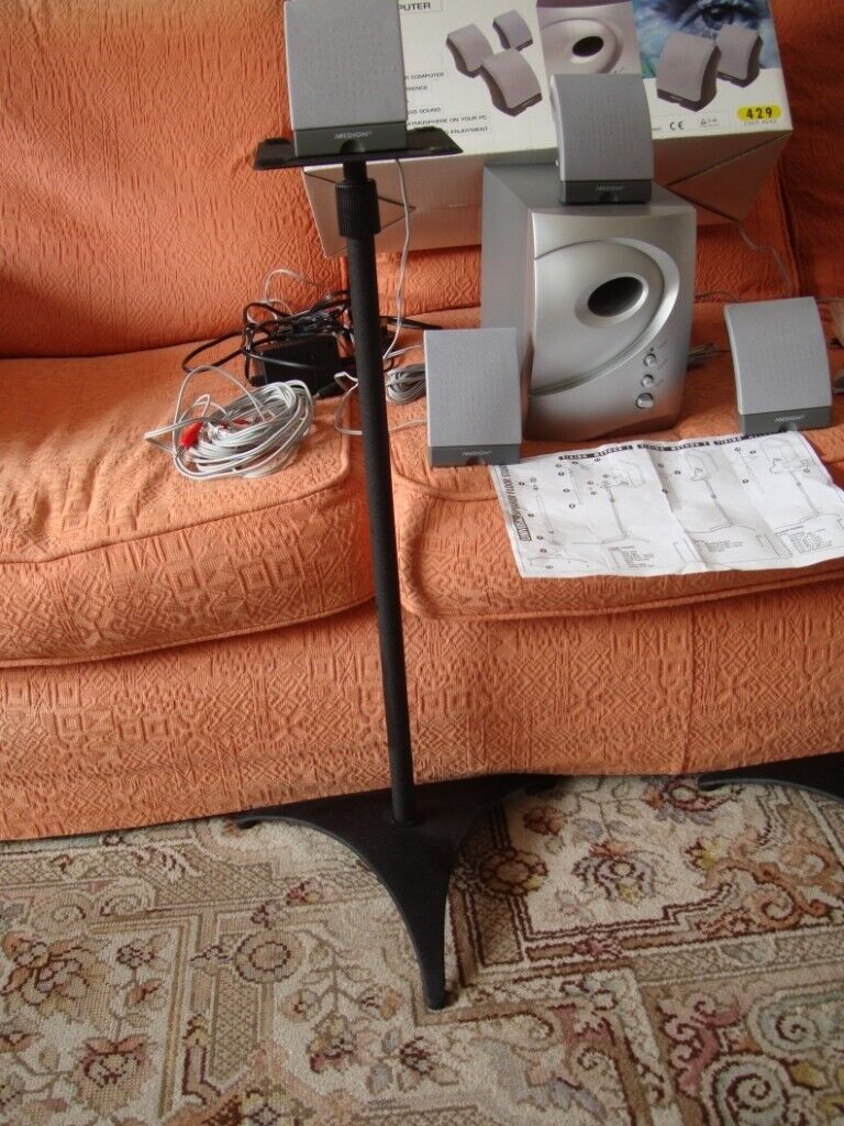 MEDION 5.1 ACTIVE SOUND SYSTEM, BOXED.