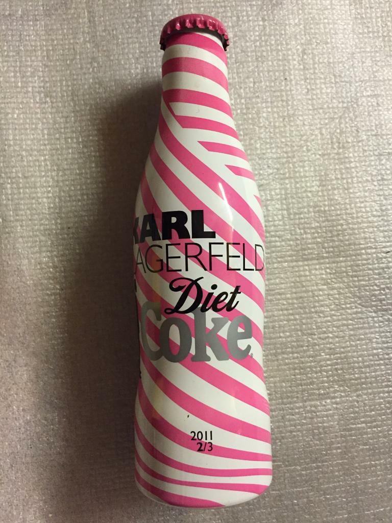 image for Rare and collectible Karl Lagerfeld Diet Coke bottle