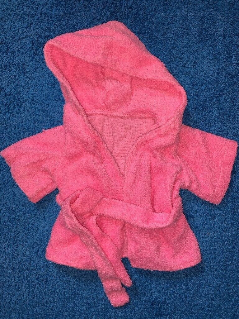 Build A Bear size Pink Bathrobe IP1