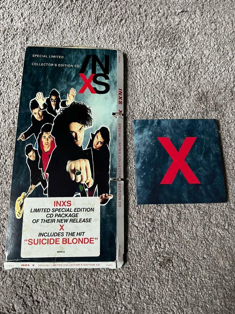 Inxs Ltd Edition “X” CD US Longbox Cut out
