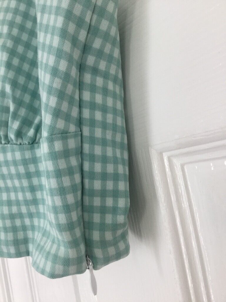 Gingham crop top