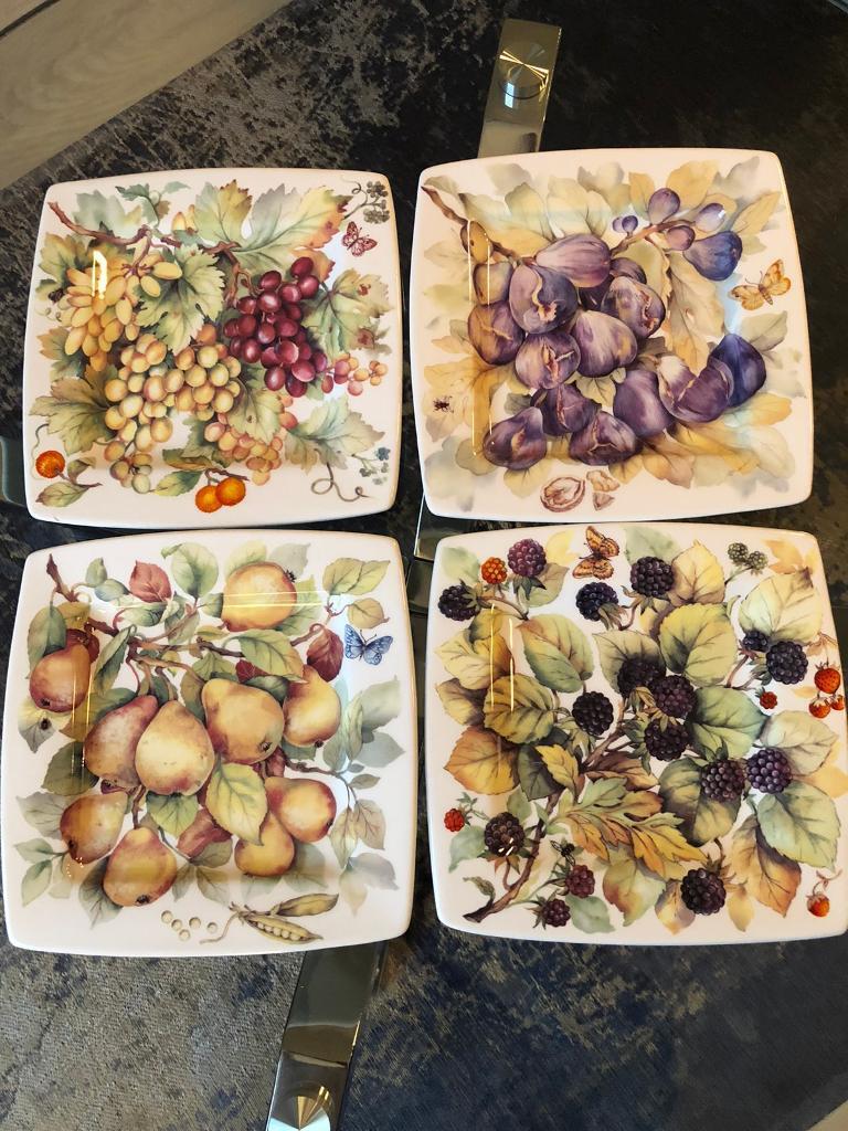 image for Italian ceramic salad plates