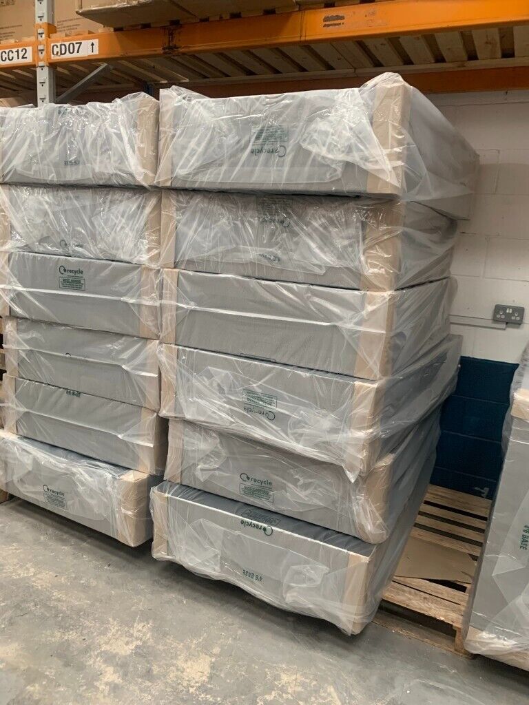 **100% GUARANTEED PRICE!**BRAND NEW-Double Bed With Super Ortho Mattress Options-Same Day Delivery