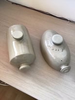 Two old Stone Hot Water Bottles - one Denby for Sale