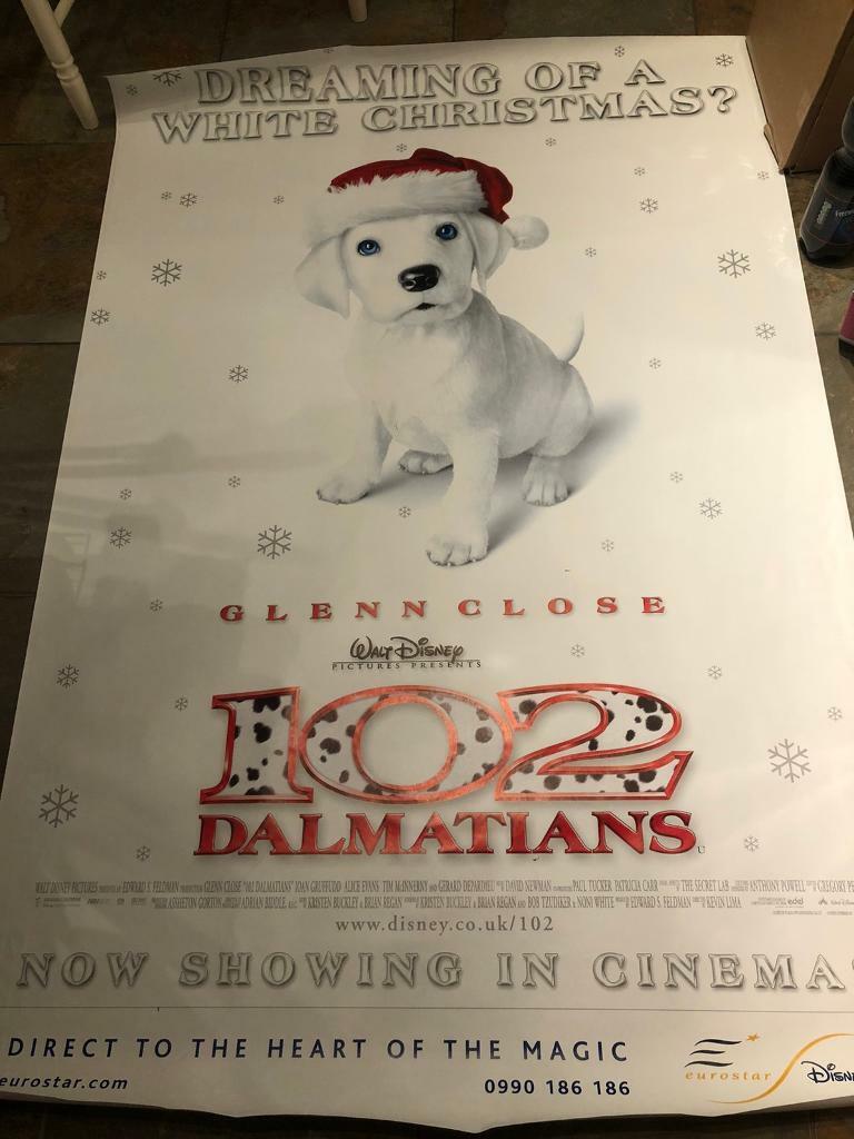 image for Film poster 102 Dalmations REDUCED