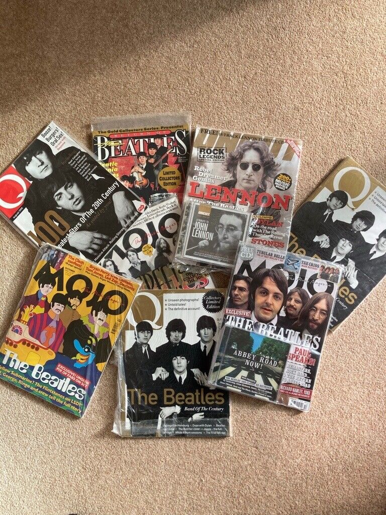 image for Beatles magazine covers.