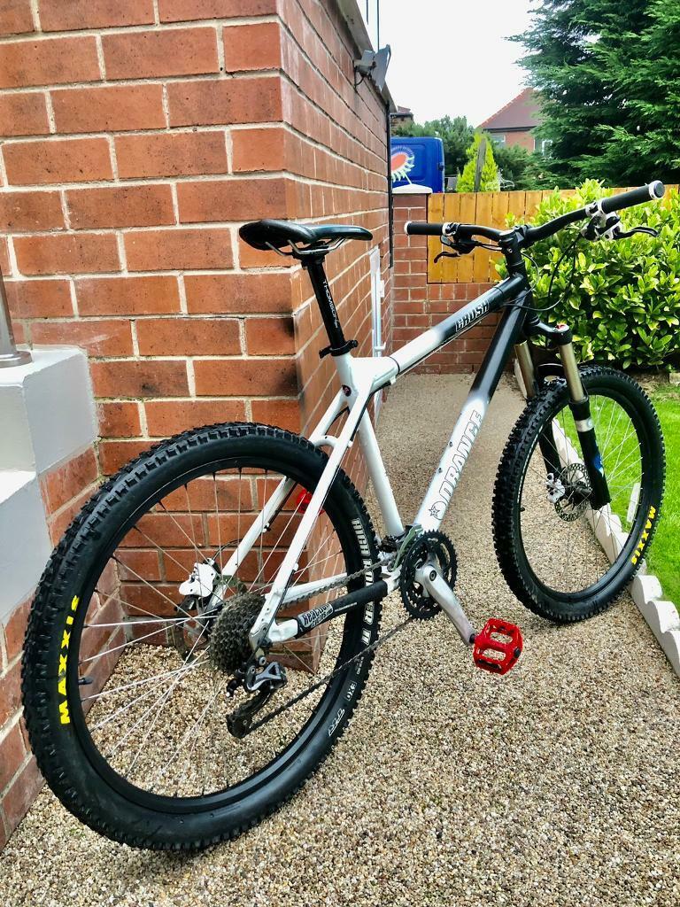 Orange Crush MTB Hard Tail 19” large FOX SLX
