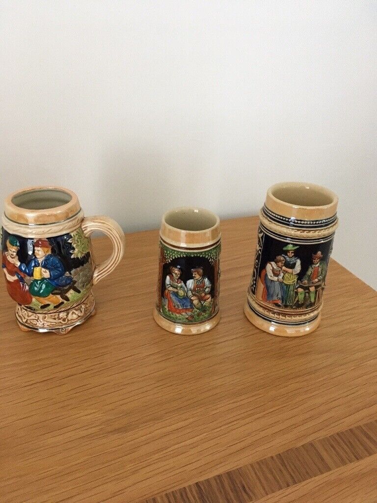 5 German & German Style Beer Steins