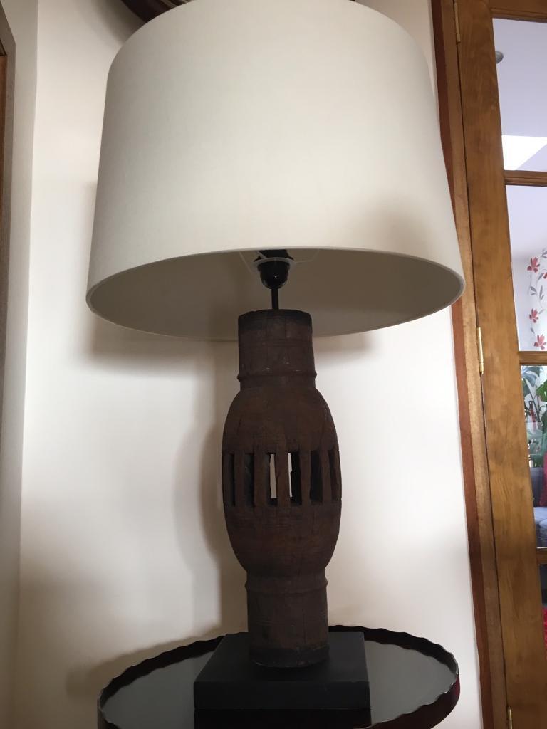 image for Antique large table lamp