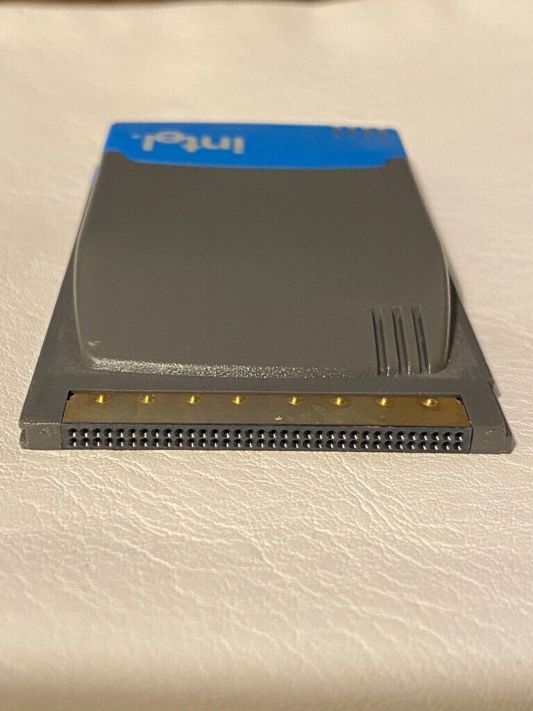 Intel PRO/100 LAN+Modem 56 CardBus II MBLA3456, PCMCIA Mobile PC Card Adapter