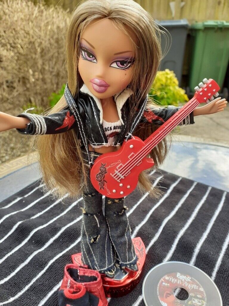 RARE Set of Three Bratz Rock Angelz Dolls - Jade, Cloe and Yasmin - from 2005
