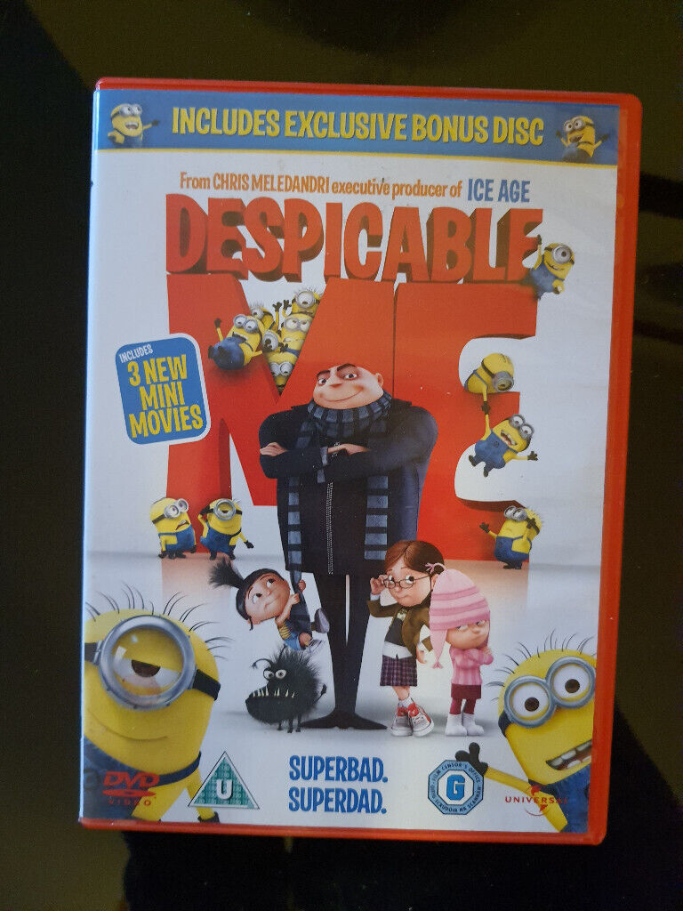 despicable me dvd