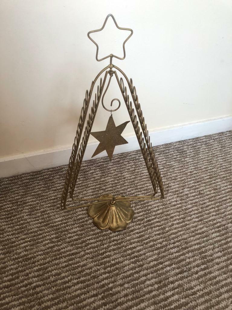 Gold Christmas tree