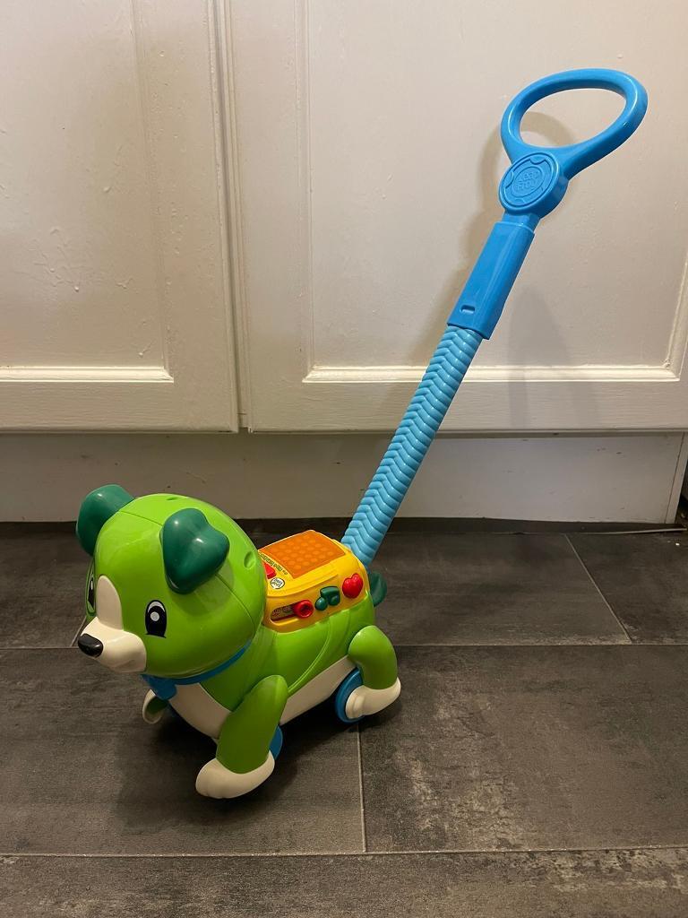 Leap Frog Scout push along dog