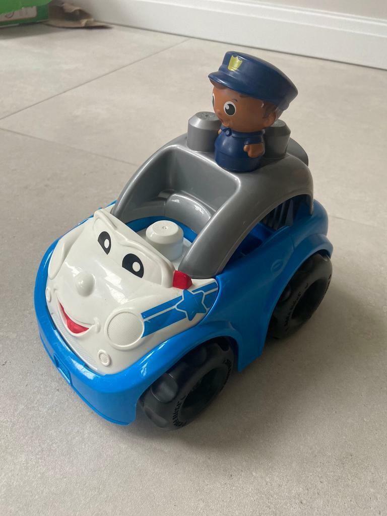 image for Mega blocs car toy with person