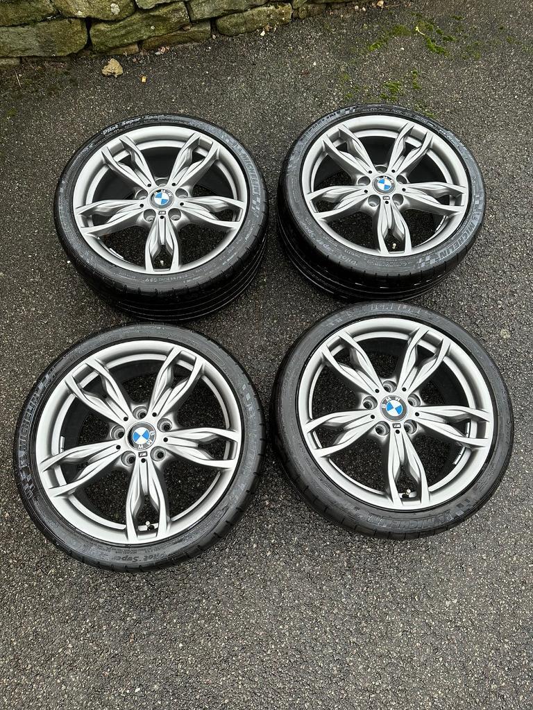 Genuine BMW 436M Sport 18”inch alloy wheels in Ferric Gray Finish
