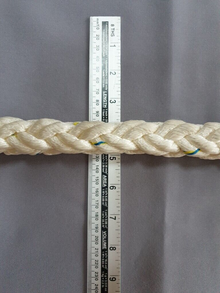 Mooring Bridle – V Shape 6 meter made with 24mm Octoplait Mooring/Anchoring Rope & 2 Bow Shackles