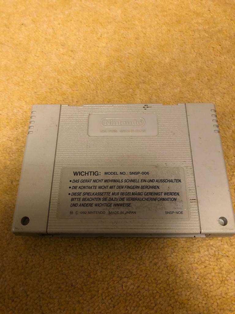 SUPER NINTENDO SNES GAME DONKEY KONG COUNTRY 