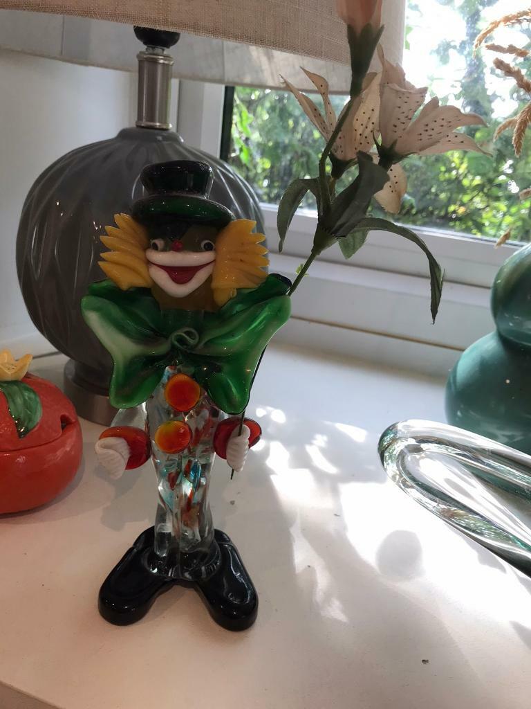 image for Rare Murano glass Clown