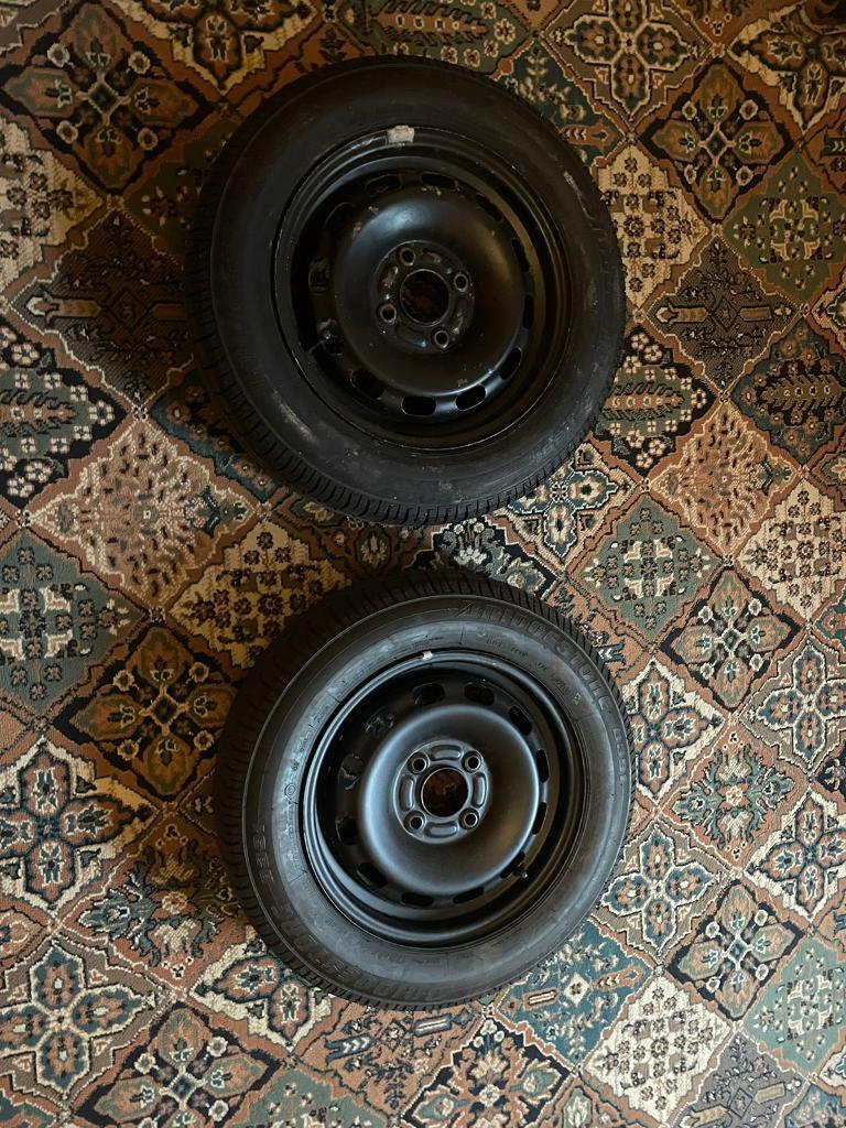 image for Bridgestone tyres with spares rims