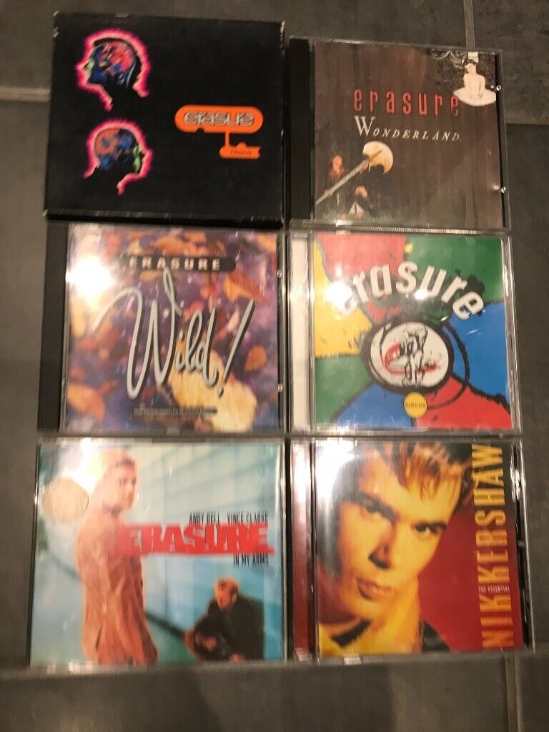 image for Erasure&Nik Kershaw classic CD's.