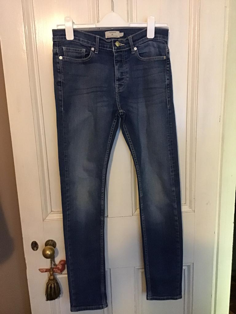 image for Topman skinny stretch jean 30” regular vgc