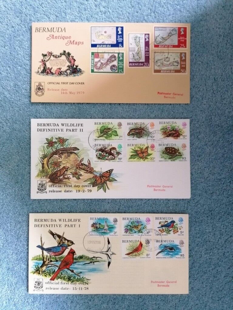 COLLECTION OF 98 FIRST DAY COVERS FROM 1969 TO 1981