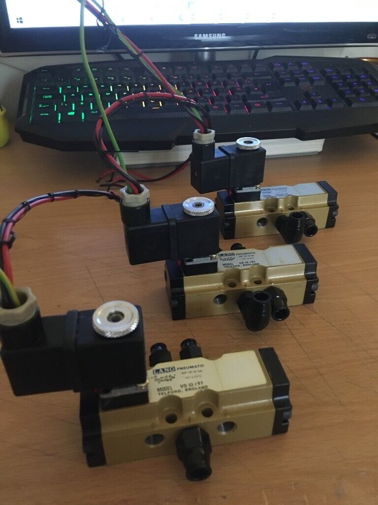 Lang VS13/51 220V (5/2) Pneumatic Solenoid Valve