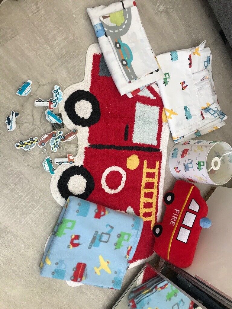 image for Boys Transport/Cars bedroom Bundle
