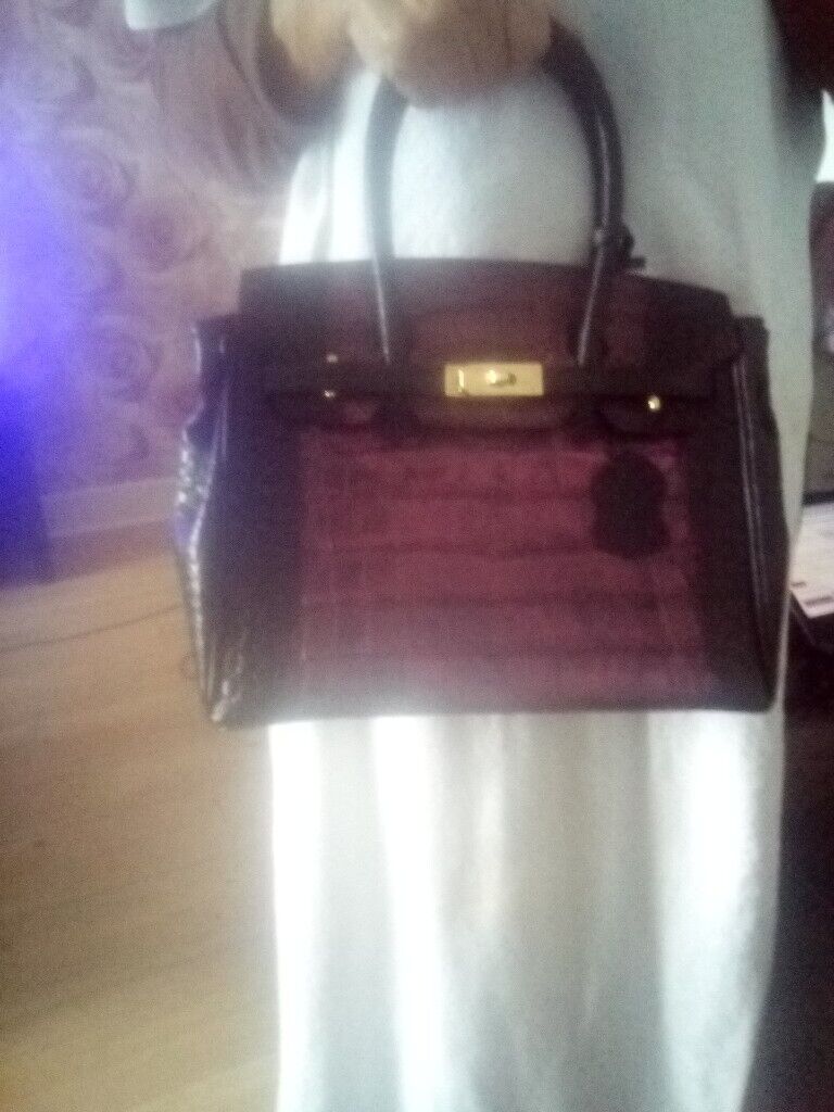 Leather Handbag ( New )