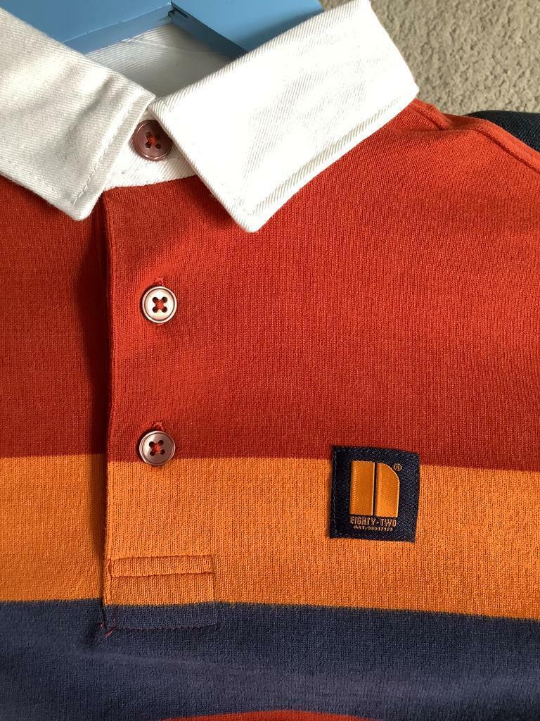 Boys Next Rust Coloured Long Sleeved Top Size 7 Years