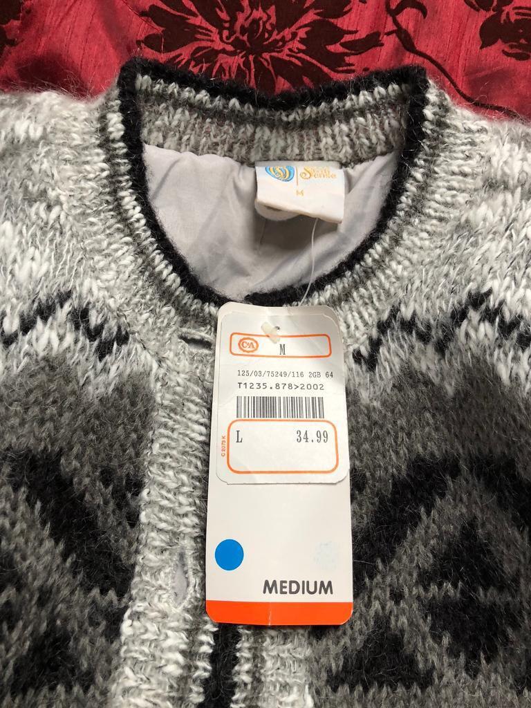 New Lined Warm Cardigan