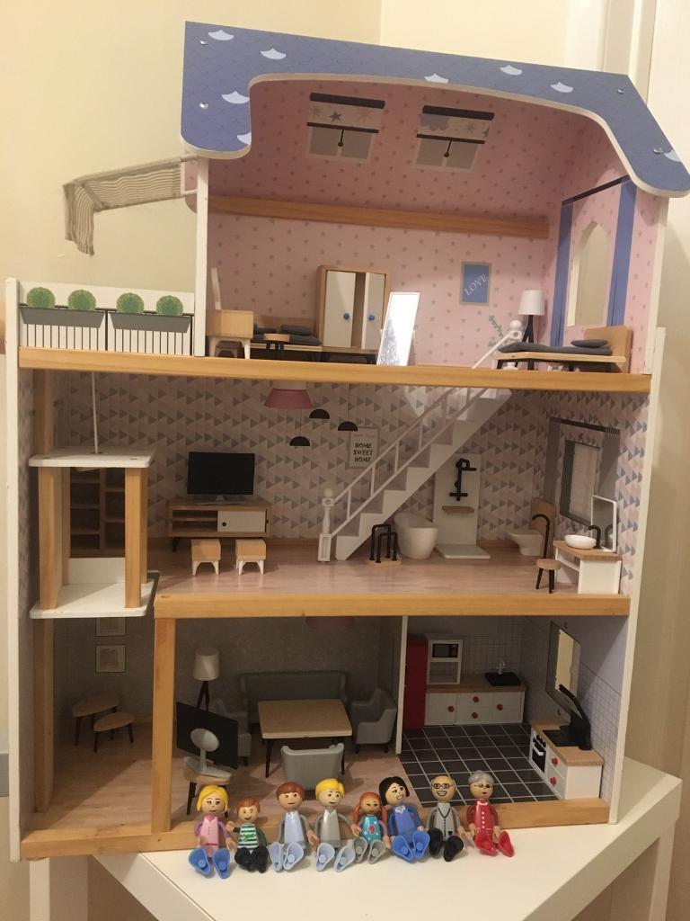 image for Wooden Delta Sports Dolls House
