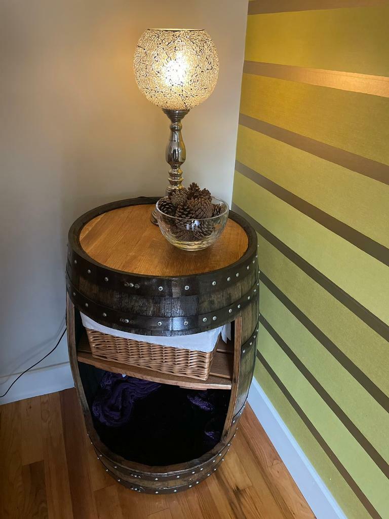 Whiskey and wine barrel 